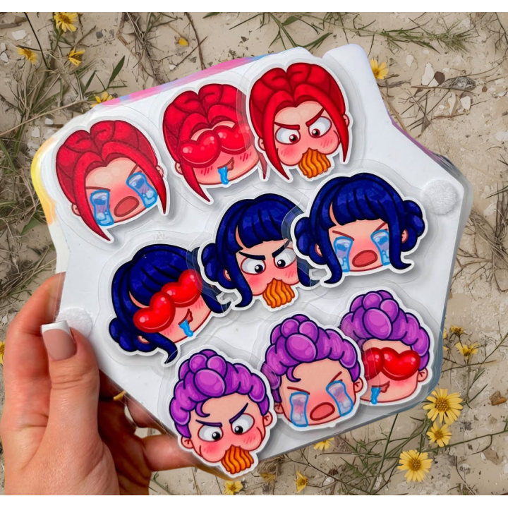 K-pop Group: Chicas contra chicos A4