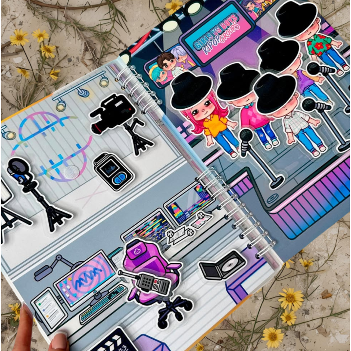 K-pop Group: Chicas contra chicos A4