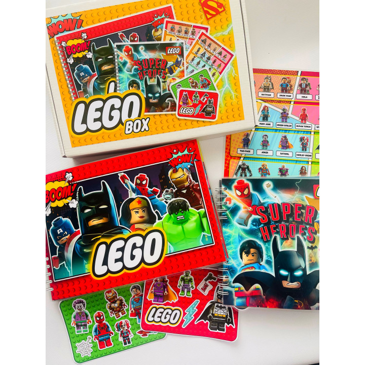 Set Lego super héroes