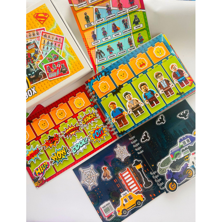 Set Lego super héroes