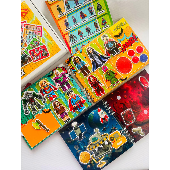 Set Lego super héroes