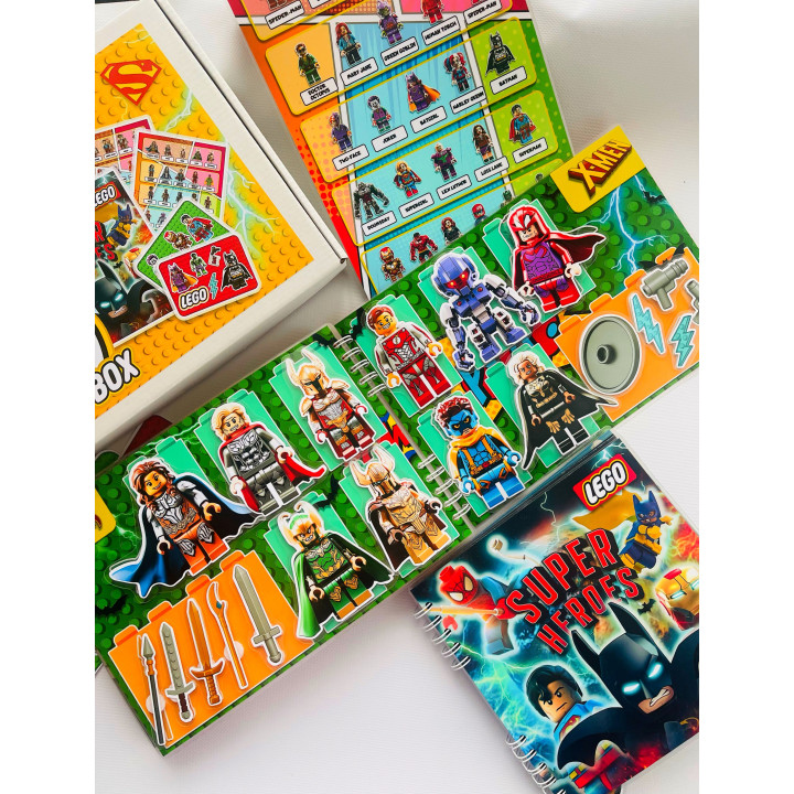 Set Lego super héroes