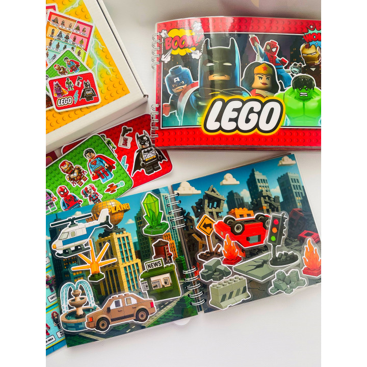 Set Lego super héroes