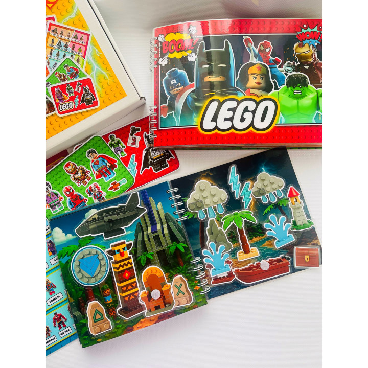 Set Lego super héroes