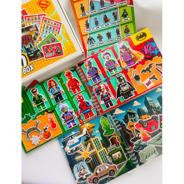 Set Lego super héroes