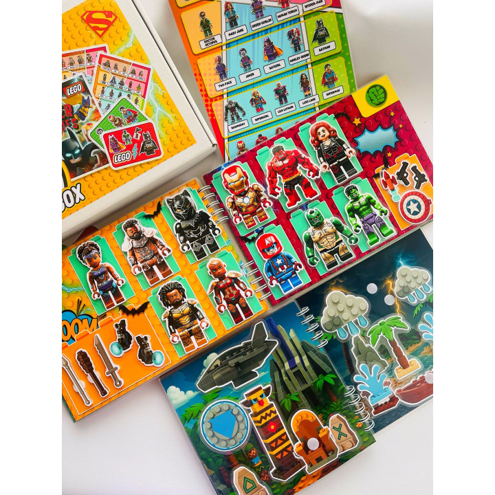 Set Lego super héroes