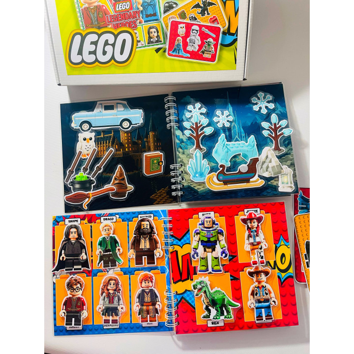 Set Lego Héroes Legendarios
