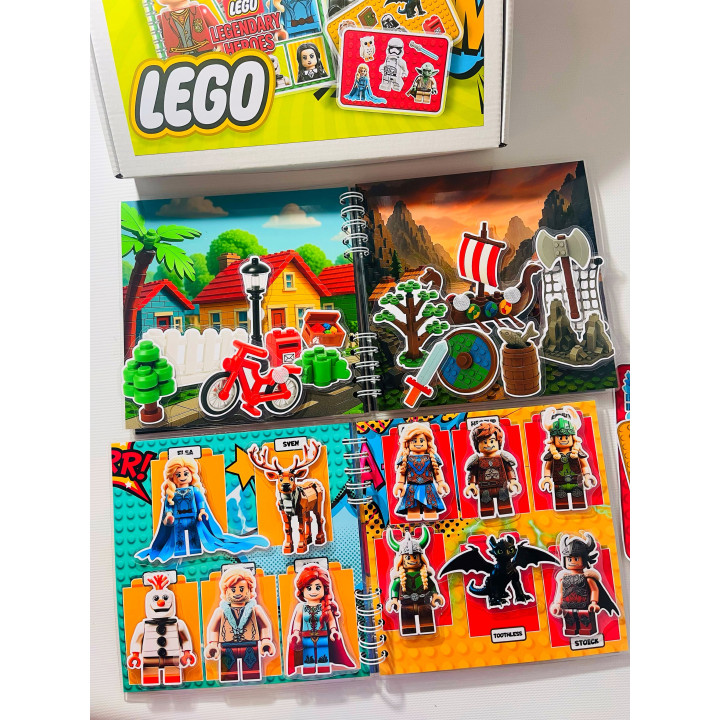 Set Lego Héroes Legendarios